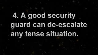 20 qualities a good security guard must have, do you really need it?