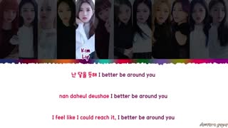 متن آهنگ (لیریک) باترفلای butterfly از لونا Loona