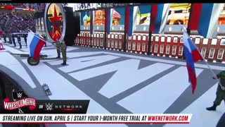 مسابقه ی کشتی کج جان سینا و روسو سرکمربند U.S Champion در رسلمنیا ۳۱