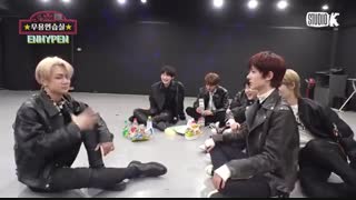 با زیرنویس فارسیENHYPEN 무용연습실