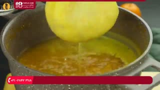 طرز پخت مربا پوست پرتقال بدون تلخی و شکرک