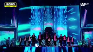 اجرای آهنگ MMM از ترژر در مراسم MAMA