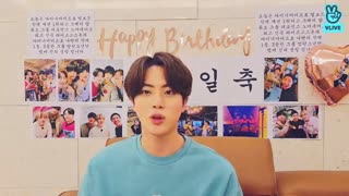 ویلایو تولد جین ( زیرنویس فارسی) Jin BD vlive