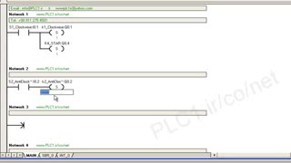 آموزش الگوریتم S7-200 زیمنس ، 5 , چپگرد راستگرد ستاره مثلث
