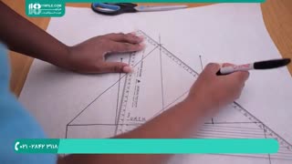 آموزش برش و دوخت 4 مدل آستین با الگو