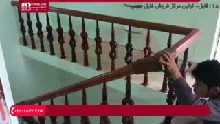 اجرای نرده و حفاظ استیل برای راه پله