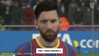 تغییرات ظاهری مسی و رونالدو در فیفا داخل کنسول های مختلف