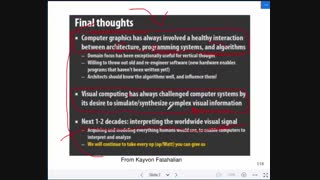 معماری سیستم‌ها موازی: جلسه یازدهم - GPUs - نتیجه گیری، ترند کنونی و آینده