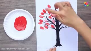 آموزش نقاشی خیلی قشنگ با آبرنگ