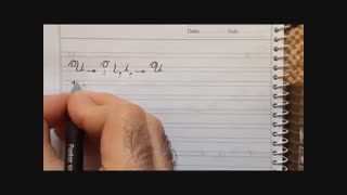 مجموعه آموزش خطاطی پیوسته انگلیسی (لاتین) - جلسه بیست و یکم