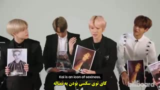 مصاحبه بیلبورد سوپر ام با زیر نویس چسبیده