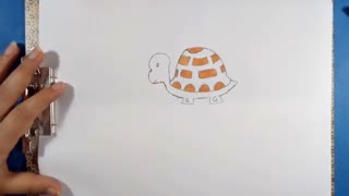 نقاشی لاک پشت