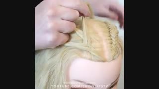 اموزش بافت مو زیبا