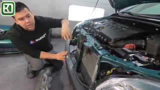 نصب ضربه گیر سپر و فوم ضربه گیر سپر جلو -khodroid.com