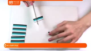 آموزش ساخت گوشواره خمیری طرح مارپیچی