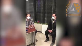 فیلم رضایت بیمار جوان از جراحى شکستگى مهره کمر