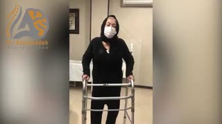 فیلم نتیجه عمل تنگى کانال کمر، سرخوردگى مهره ها و پوکى استخوان