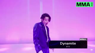 اجرای زنده دینامیت از BTS در MAMA2020 با زیرنویس فارسی