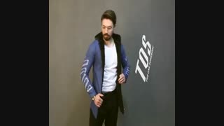 شنل خزدار مردانه TOS مدل 1834