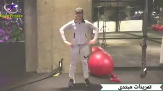 ورزش برای سفت کردن عضلات سینه.