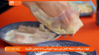 نحوه طعم دار کردن فیله ماهی برای طرز تهیه ساندویچ