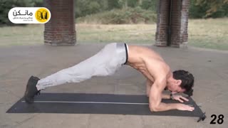 تمرینات عضلات شکم برای مبتدیان /  اپلیکیشن مانکن