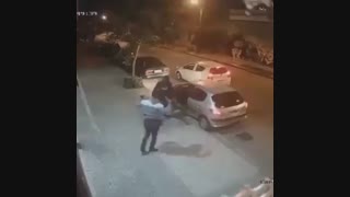 تیراندازی سارق و راننده مسلح ۲۰۶ وسط شهر