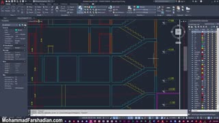 | ضوابط باکس پله - قسمتی از پکیج صفر تا صد ترسیم در اتوکد |