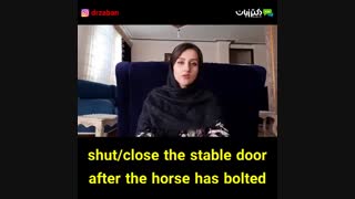 یک دقیقه انگلیسی با دکتر زبان فصل 39 -ویدئو شماره 5