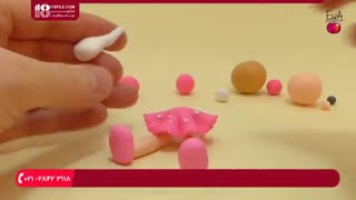 آموزش ساخت عروسک  خمیری بامبولا
