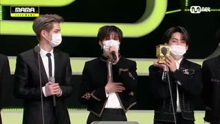 مصاحبه Treasure و اجراشون در مراسم MAMA ²⁰²⁰. "کامل"