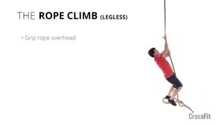 حرکت روپ کلایمب (لگ لس) The Rope Climb (Legless)