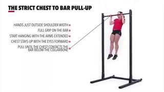حرکت استریکت چست تو بار پول آپ The Strict Chest to Bar PullUp