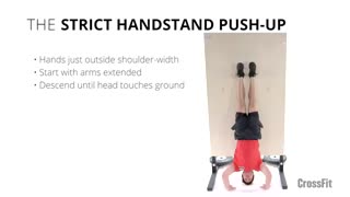 حرکت استریکت هند استند پوش آپ The Strict Hand Stand Push Up-Man