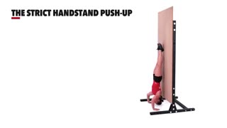 حرکت استریکت هند استند پوش آپ The Strict Hand Stand Push Up-Woman