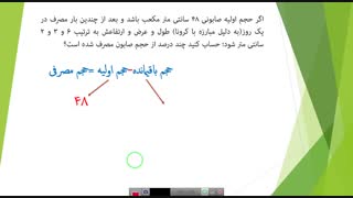ریاضی ششم فعالیت عملکردی درصد