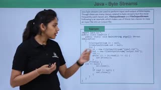 آموزش ضروریات برنامه نویسی جاوا 103 - جریان بایت