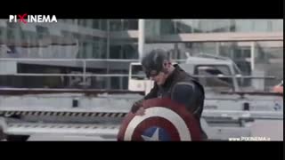 سکانس فیلم کاپیتان آمریکا : جنگ داخلی ، رویارویی راجرز و استارک