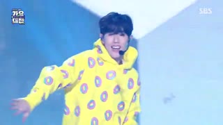 اجرای GOT7-JUST RIGHT در SBS Daechukje 2020