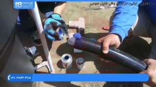 آموزش لوله کشی آبنما موزیکال بزرگ برای پارک