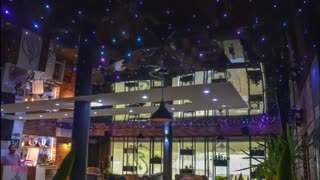 سقف لابل همراه با فیبر نوری