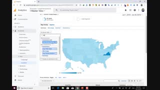 آموزش گوگل آنالیتیکس (گزارشات جغرافیایی (Geographic location)