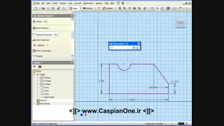 Autodesk Inventor Tutorial 2011 - 112 Using Dimensions