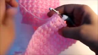 آموزش هدبند قلاب بافی