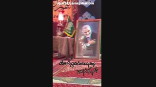 استوری شهادت حضرت زهرا(س) و حاج قاسم