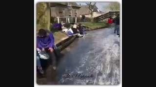 کانال های کوچه خیابون های روستای Giethorn | دکتر سعید قریشی