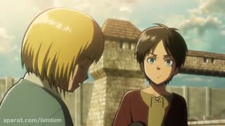 انیمه اتک آن تایتان قسمت 1 فصل اول به همراه دوبله فارسی