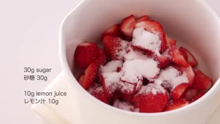 طرز تهیه چیزکیک توت فرنگی ژاپنی(بدون پخت،بدون تخم مرغ و بدون اجاق گاز!)