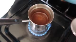 ویدیوی کامل تهیه قهوه ترک