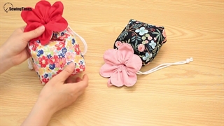 آموزش کیف طرح گل
